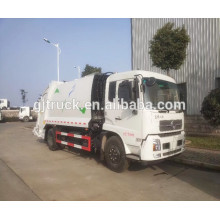 4 * 2 camión de basura sellado de Dongfeng / camión de basura del compactador de Dongfeng / camión de basura del compartimiento de Dongfeng / camión de basura de basura de Dongfeng